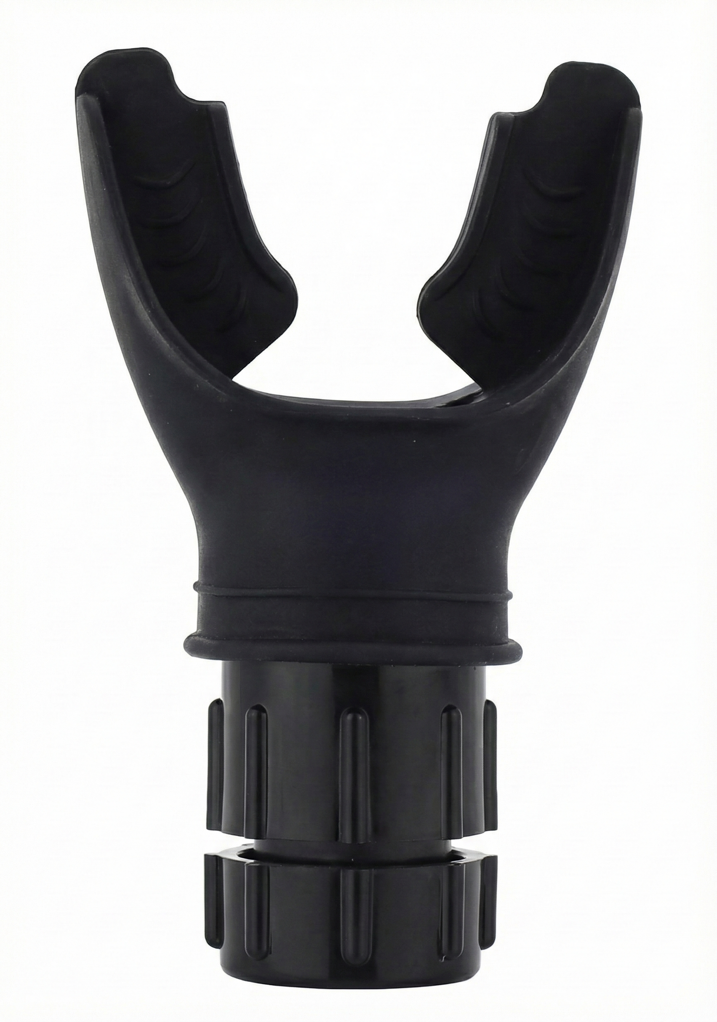 Black adjustable resistance breathing trainer for professional fitness athletes