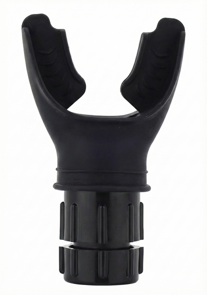 Black adjustable resistance breathing trainer for professional fitness athletes